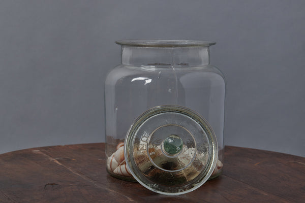 19th Century Lidded Apothecary Jar from Jakarta