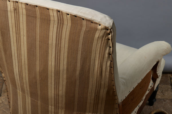 French Late 19th Century Upholstered Edwardian-Style Chair