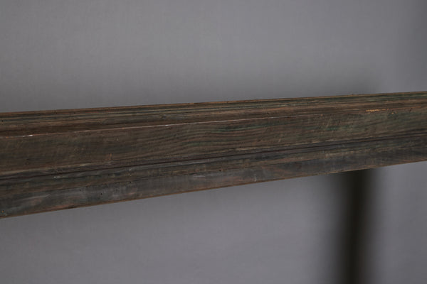 Large 19th Century Italian Pine Frame with a Smoked Surface