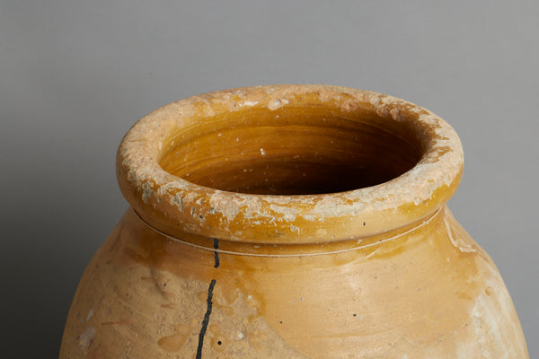Small Peloponnesian Jar with Ochre Glaze at Neck