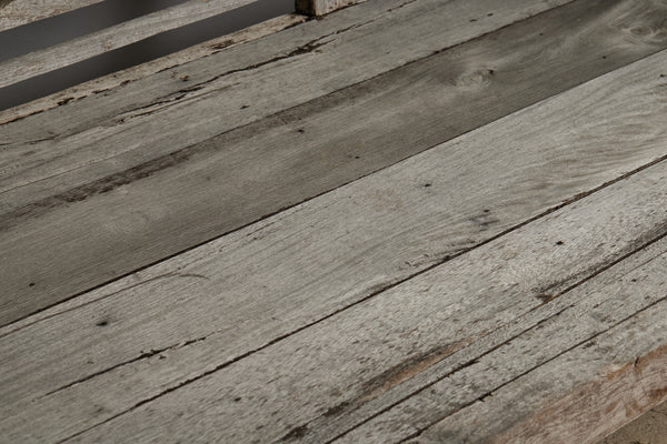 Deep Seated Dutch Colonial Teak Bench From Java