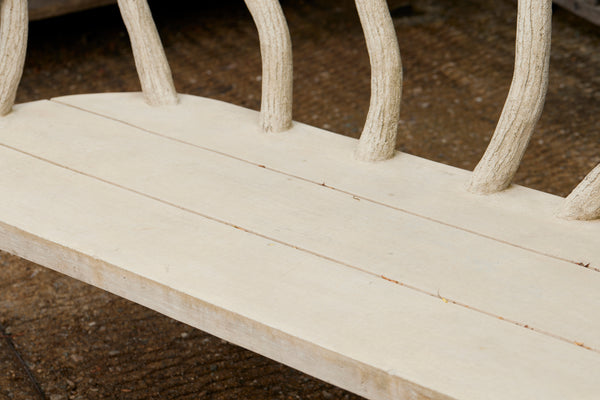 Faux Bois Estate Bench