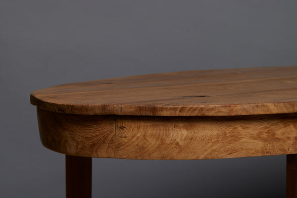 Sumatran Dutch Colonial Oval Center Table