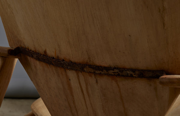 Pair of Loungey Mid Century modern Teak Armchairs