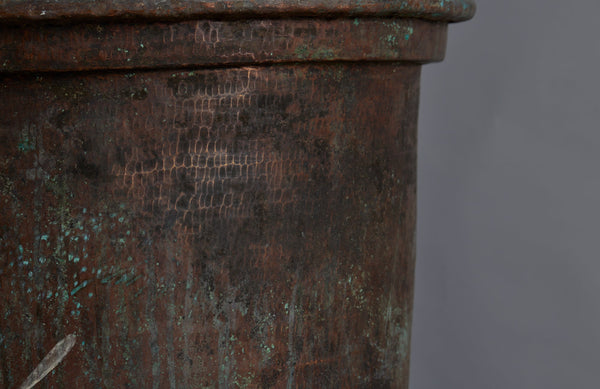 Medium Late 19th Early 20th Century Bronze Pot for making Batik from the Island of Java