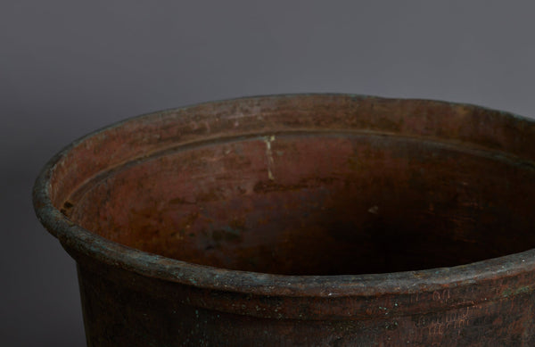 Medium Late 19th Early 20th Century Bronze Pot for making Batik from the Island of Java