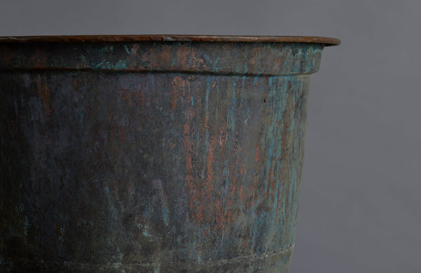Medium Late 19th Early 20th Century Bronze Pot for making Batik from the Island of Java