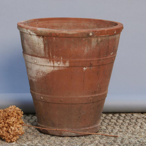 Large Three Banded Terra Cotta Pot from Sumba