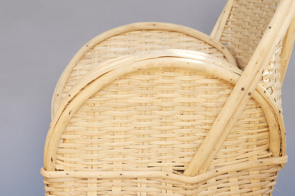 Set of 6 Bamboo Arm Chairs from Tangiers
