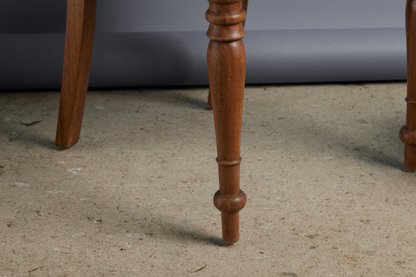 Natural Finish Raffles Side Chair with Plank Seat