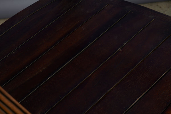 Pair of Carved Raffles Chairs from Jakarta