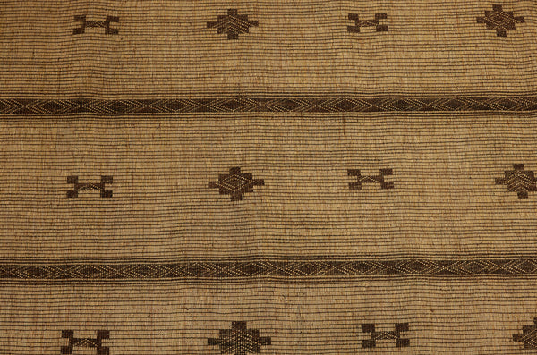 3 Banded Large Blonde Tuareg with Bands of Stepped Diamonds & Bone Symbols...............(9'1" x 16'6")