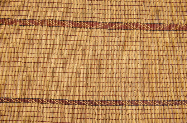 Large Early Tuareg Carpet with an Open Field and Separated by 7 Thin Decorative Stripes....(7'8" x 14'4")