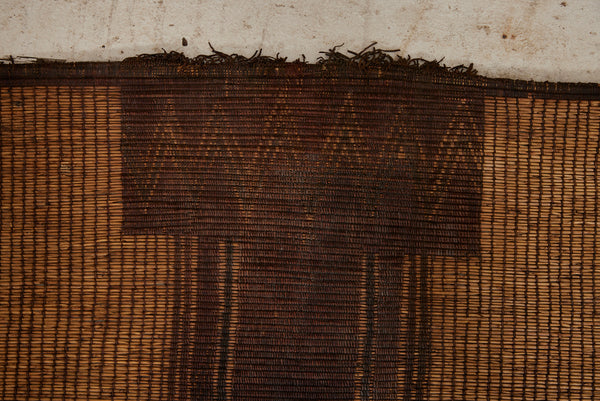 Large Early 3 Banded Tuareg Carpet with 3 Large Central Decorative Bands ........................(7'1" x 15'7")