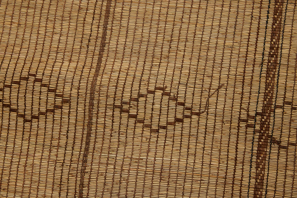 Large Light Colored 7 Stripe Tuareg Carpet with 4 Bands of Intersecting Diamonds...............(7'6" x 15'4")