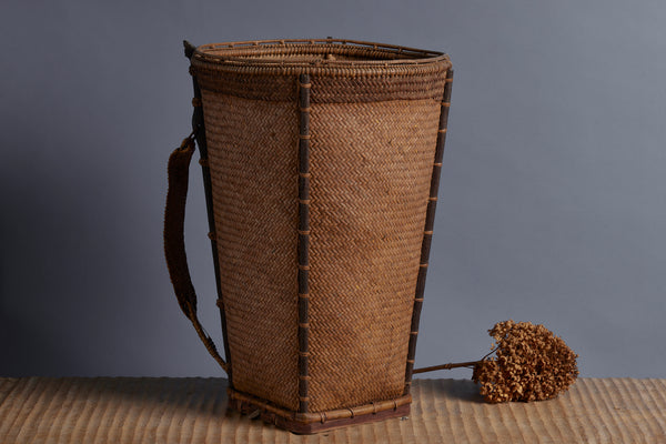 Tall Borneo Gathering Basket