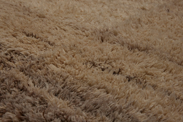 All Natural Thick Pale Grey & Cream Coloured Tulu from Konya .............. (4'9''x8'6'')