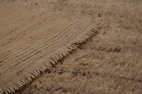 All Natural Thick Pale Grey & Cream Coloured Tulu from Konya .............. (4'9''x8'6'')