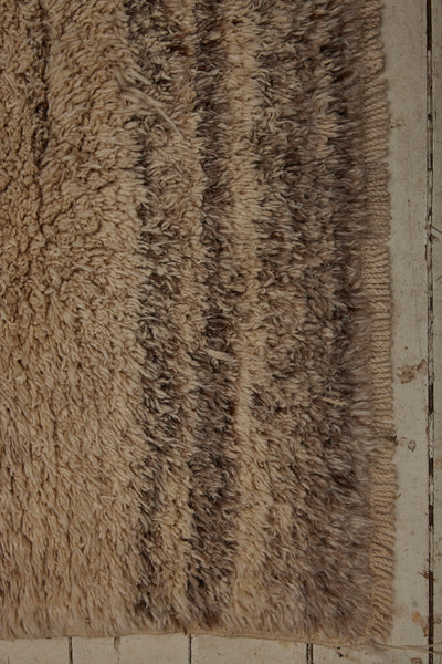All Natural Thick Pale Grey & Cream Coloured Tulu from Konya .............. (4'9''x8'6'')