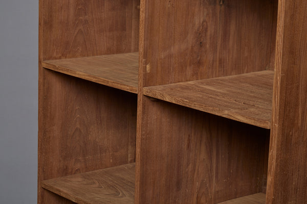 Mid 20th C. Teak Eight Hole Cubby Shelves