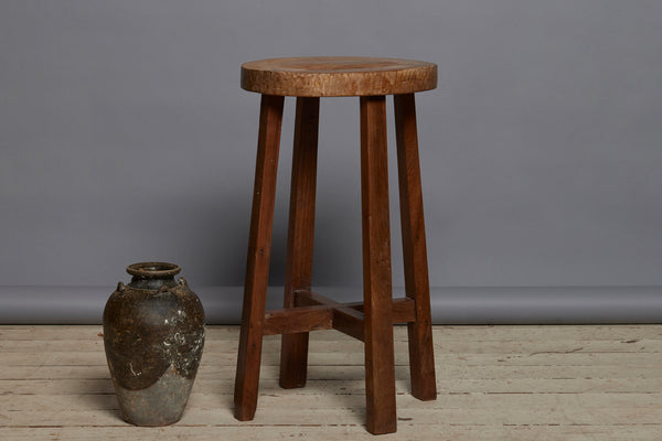 Round Thick Stool from Jakarta