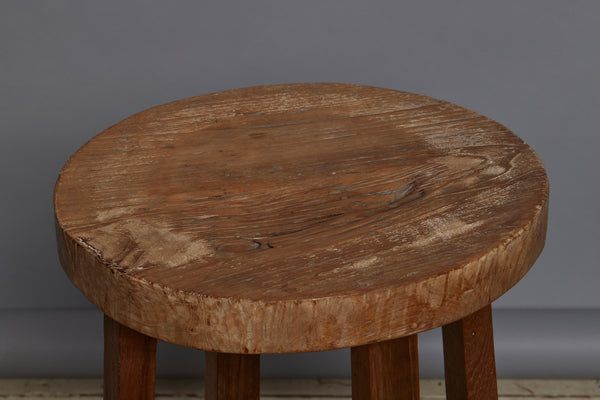 Round Thick Stool from Jakarta