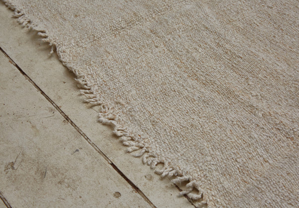 Natural Colored Hemp Carpet from Northern Iran with Small Brown Patch .................. (5' 10'' x 10' 7'')