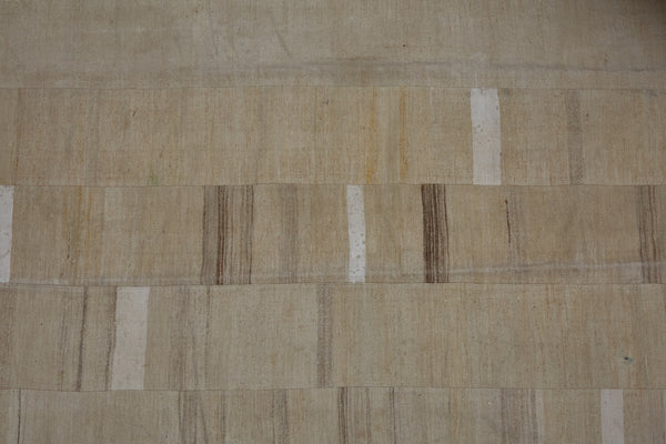 6 Banded Natural Color Hemp & Cotton Carpet with a Backing ........................ (5' 8'' x 7' 10'')