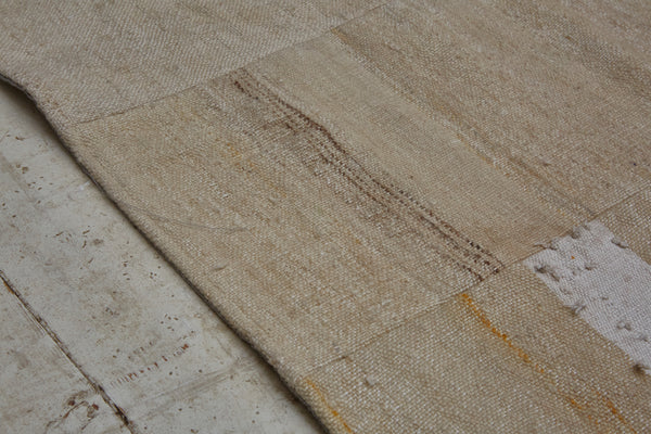 6 Banded Natural Color Hemp & Cotton Carpet with a Backing ........................ (5' 8'' x 7' 10'')