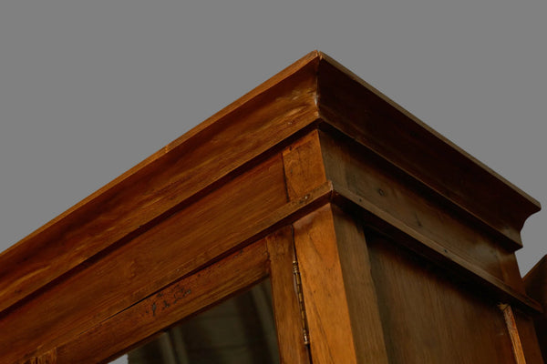 Large 2 Piece 19th Century Dutch Colonial Apothecary Cabinet from Jakarta