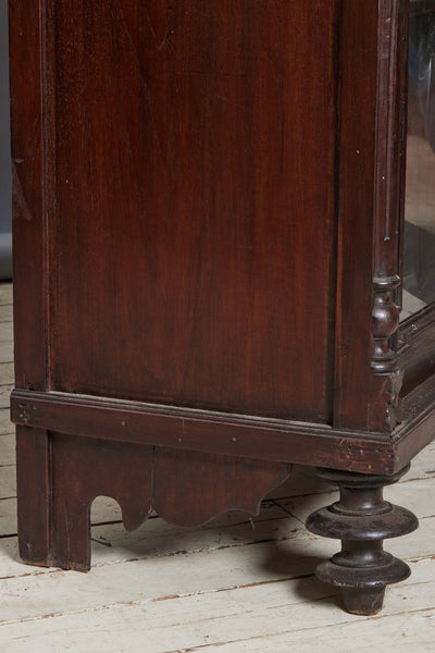 Late 19th Century Dutch Colonial Victorian Teak Cabinet from Jakarta