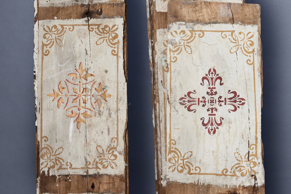 Set of 16th Century Italian Painted Ceiling Panels