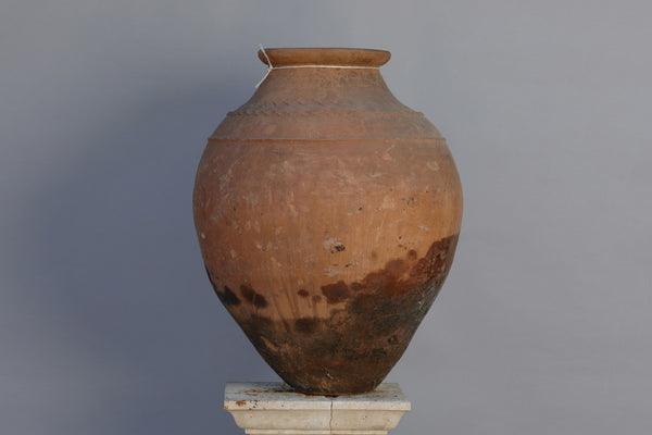 19th Century Terra Cotta Olive Oil Portuguese Oil Jar
