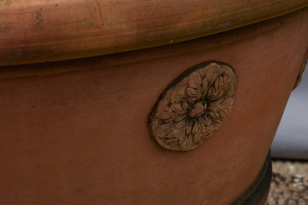 Monumental Impruneta Terra Cotta Pot