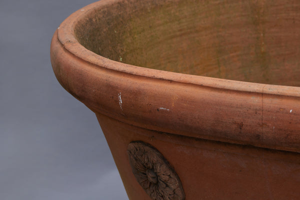 Monumental Impruneta Terra Cotta Pot