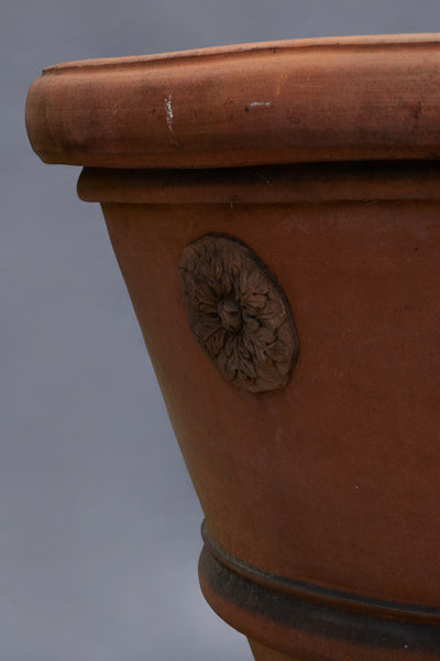 Monumental Impruneta Terra Cotta Pot