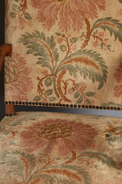 Pair of 18th Century French Beechwood Armchairs