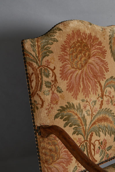 Pair of 18th Century French Beechwood Armchairs