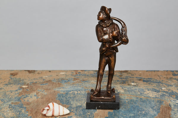 Late 19th Century Bronze of a Carnival Figure