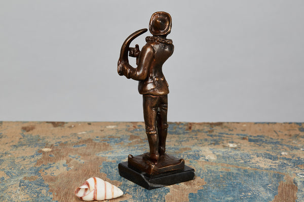 Late 19th Century Bronze of a Carnival Figure