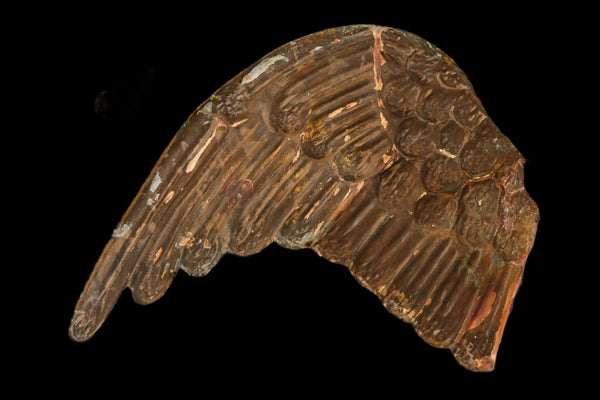 19th Century Italian Repousse Angel Wing