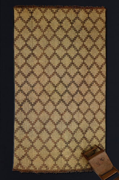 Large Step Diamond Tuareg Carpet.............. (8'x15'7'')