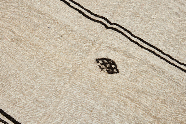 Large 1 Piece Natural Hemp & Goat Hair Carpet from Northern Iran ...................(6' 6'' x 13' 3'')