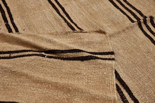 Large Natural Hemp Carpet (7' 2" x 12' 4")