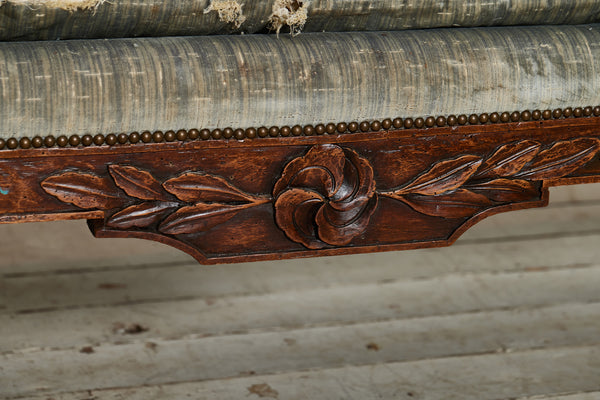 3rd Quarter 18th Century Italian Walnut Sofa