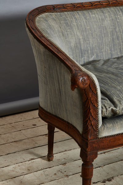 3rd Quarter 18th Century Italian Walnut Sofa