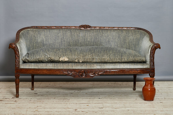 3rd Quarter 18th Century Italian Walnut Sofa