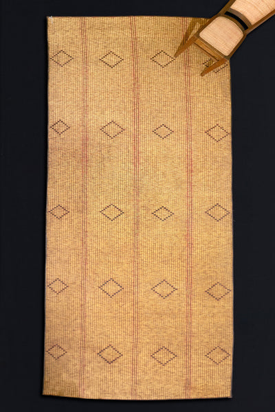 Leather & Reed Tuareg Carpet from North Africa (7' 3"
