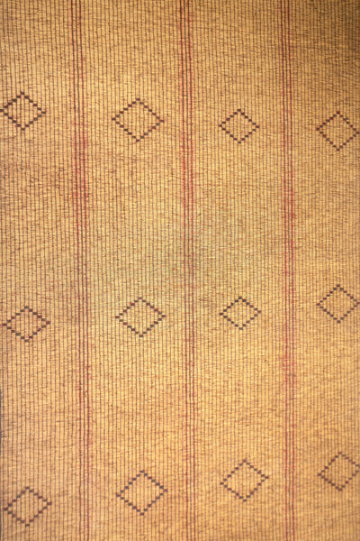 Leather & Reed Tuareg Carpet from North Africa (7' 3"