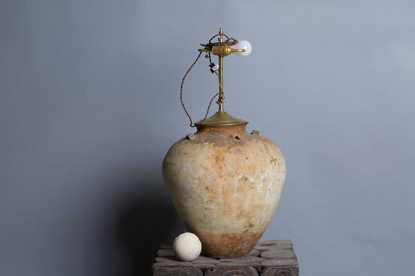 Extra Large Shipwreck Jar as Lamp
